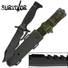 SURVIVAL KNIFE - ABS SHEATH