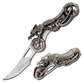 Dragon Motorcycle - Lock Knife