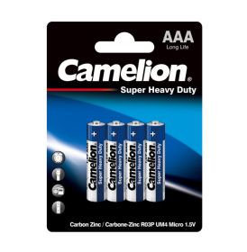 AAA Heavy Duty Batteries, 4 Pack