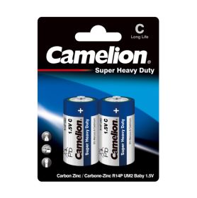 C Heavy Duty Batteries, 2 Pack