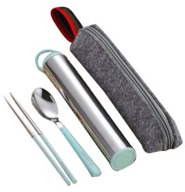 Portable Stainless Steel Flatware Set