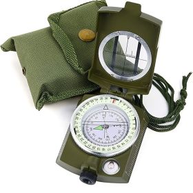 Military Lensatic Sighting Compass