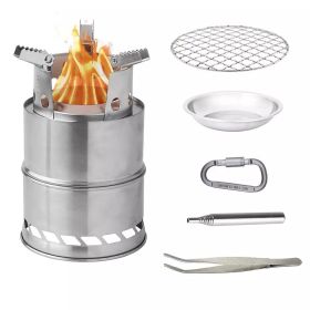 Mini Stainless Steel Backpack Stove