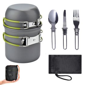 1 Set Outdoor Camping Cooking Kit