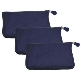 Dark Blue - 3 Reusable Grocery Bags