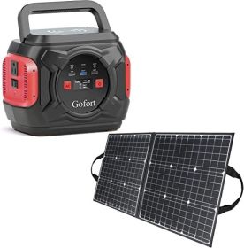 GOFORT 320W Portable Power Station; Solar Panel