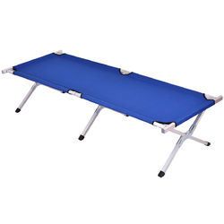 Portable Blue Hiking Camping Bed