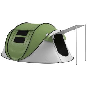 Outsunny Instant Camping Tent with Porch