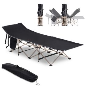 Folding Camping Cot for Adults with Carry Bag