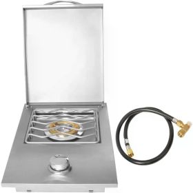 Built-in Stainless Steel Side Burner