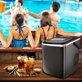 Compact 9-Cube Ice Maker | 26lbs/24hrs