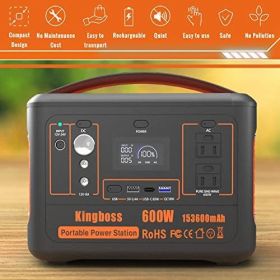 Power Station 600W Lithium Battery Solar Generator