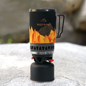 Backpacking Stove with 1.4 Liter Pot