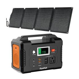 200W Portable Power Station;  FlashFish Solar Generator