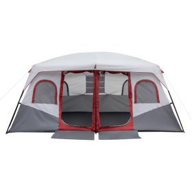 10 Person Family Cabin Tent, 2 Room Huge