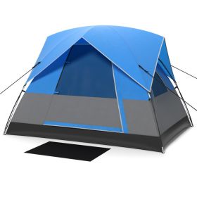 3 Person Tent with Removable Floor Mat