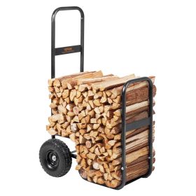 VEVOR Firewood Log Cart, 250 lbs Capacity