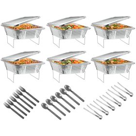 36Pcs Disposable Chafing Dish Buffet Set