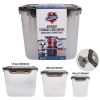 3 PCS Fresh Guard AirTight Storage Container with Lids