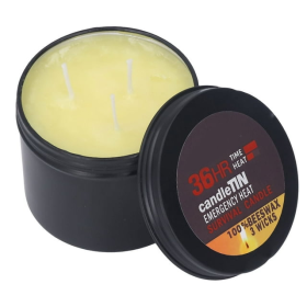 Crtynell 36 Hours Survival Candle 3 Wicks