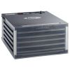 5-tray black food dehydrator with built-in timer