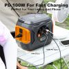 320W Flashfish 292Wh 80000mAh Solar Generator