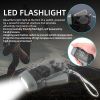 3 LED Hand Pressing Dynamo Crank Power Flashlight