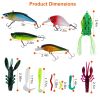 383Pcs Fishing Lures