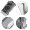 3 LED Hand Pressing Dynamo Crank Power Flashlight