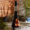 Steel Chiminea Patio Heater