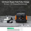 320W Flashfish 292Wh 80000mAh Solar Generator