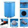 100 Gallon Folding Rain Barrel Water Collector Blue