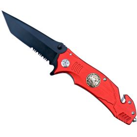 Fire Fighter Folding Knife