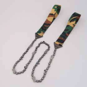 24 inch portable hand chain saw (Option: Camouflage)