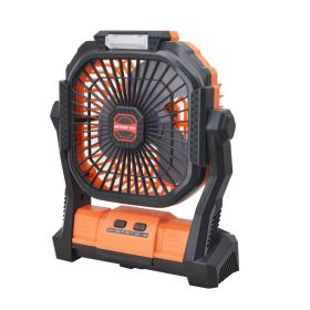 7800mAh Portable Camping Fan Rechargeable (Ships From: China, Color: Orange)