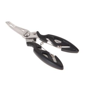 Pliers Stainless Steel Scissors (Color: Black)