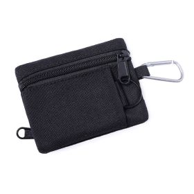 Outdoor Mini EDC Molle Pouch Waist Belt Bag (Color: Black)