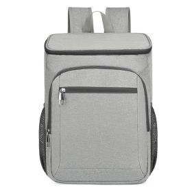 Thermal Insulated Backpack (Color: Gray)