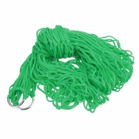 1pc Garden Nylon Hammock Hanging Swing Mesh Net (Color: Green, size: PJL-499)