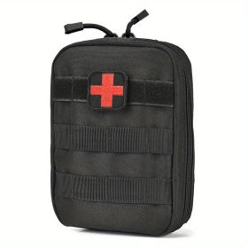 Multifunctional MOLLE Attachment Medical Kit (Color: Black)