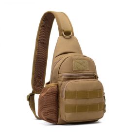 Tactical Shoulder Backpack (Color: Khaki)