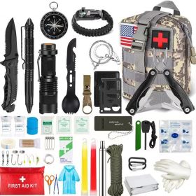 SOS Emergency Survival Kit Multifunctional (Ships From: China, Color: ACU)