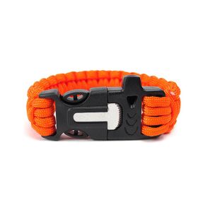 Emergency Umbrella Rope Bracelet (Color: Orange)