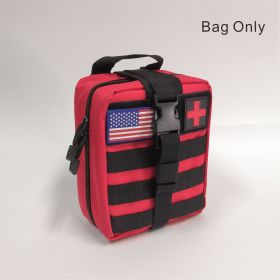 Tactical First Aid Bag (Color: Red)