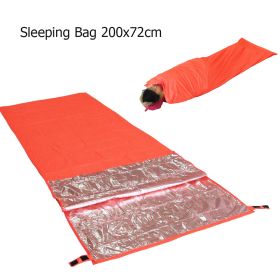 Life Bivy Emergency Sleeping Bag Thermal (Ships From: United States, Color: D)