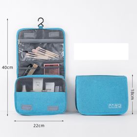 Toiletry Bag Multifunction Cosmetic Bag (Color: Blue)