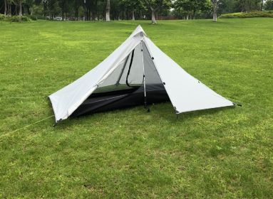 Ultra-Light 1-2 People Tent (Color: White)