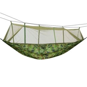 Portable Nylon Swing Hanging Hammock (Type: Hammock, Color: Camouflage)