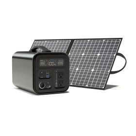 GOFORT 1100Wh Solar Generator (Capacity: UA1100+SP18100)