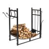 Steel Firewood Storage Rack